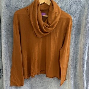Women's Cowl Neck Cashmere Sweater